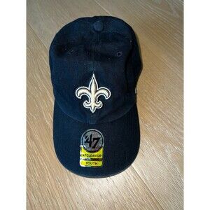 New Orleans Saints ‘47 Clean Up Fleur-de-lis Ball Cap New Youth Size Adjustable